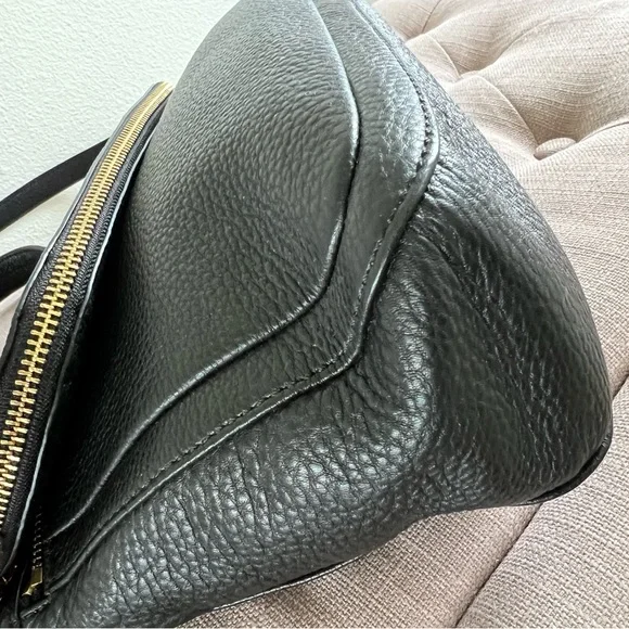 Authentic Michael Kors Crossbody Shoulder Leather Bag Black - Picture 10 of 13